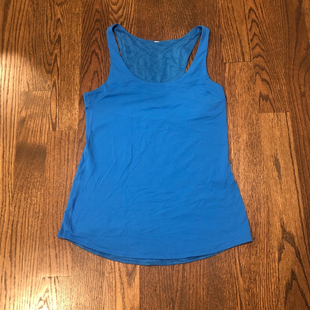 Bright Blue lululemon athletic Tank